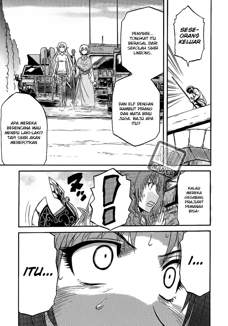 Gate – Jietai Kare no Chi nite Kaku Tatakeri Chapter 9 Gambar 26