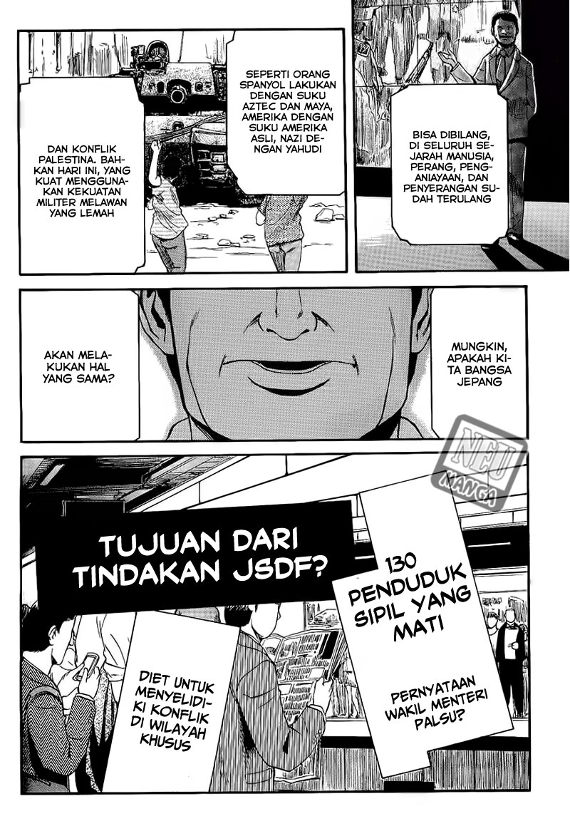 Gate – Jietai Kare no Chi nite Kaku Tatakeri Chapter 9 Gambar 5