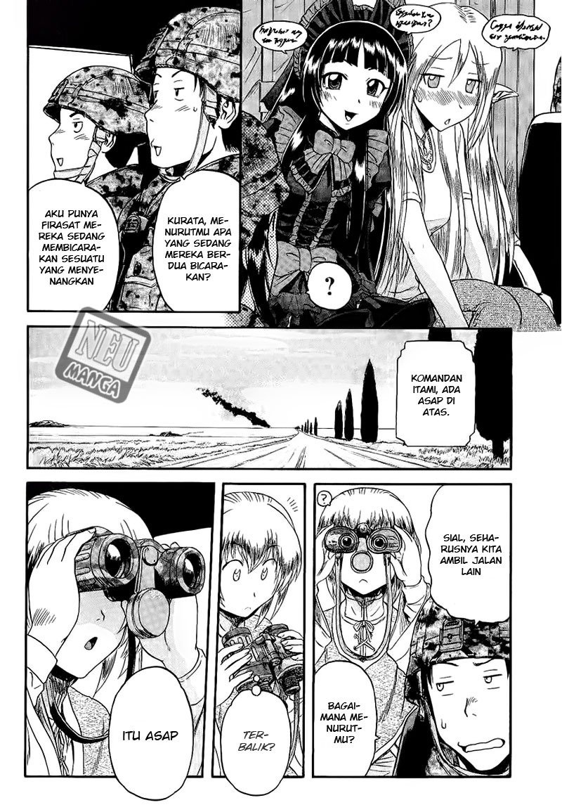 Gate – Jietai Kare no Chi nite Kaku Tatakeri Chapter 9 Gambar 9