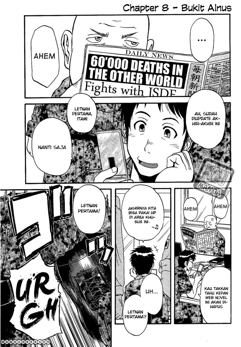 Baca Gate – Jietai Kare no Chi nite Kaku Tatakeri Chapter 8 Gambar 2