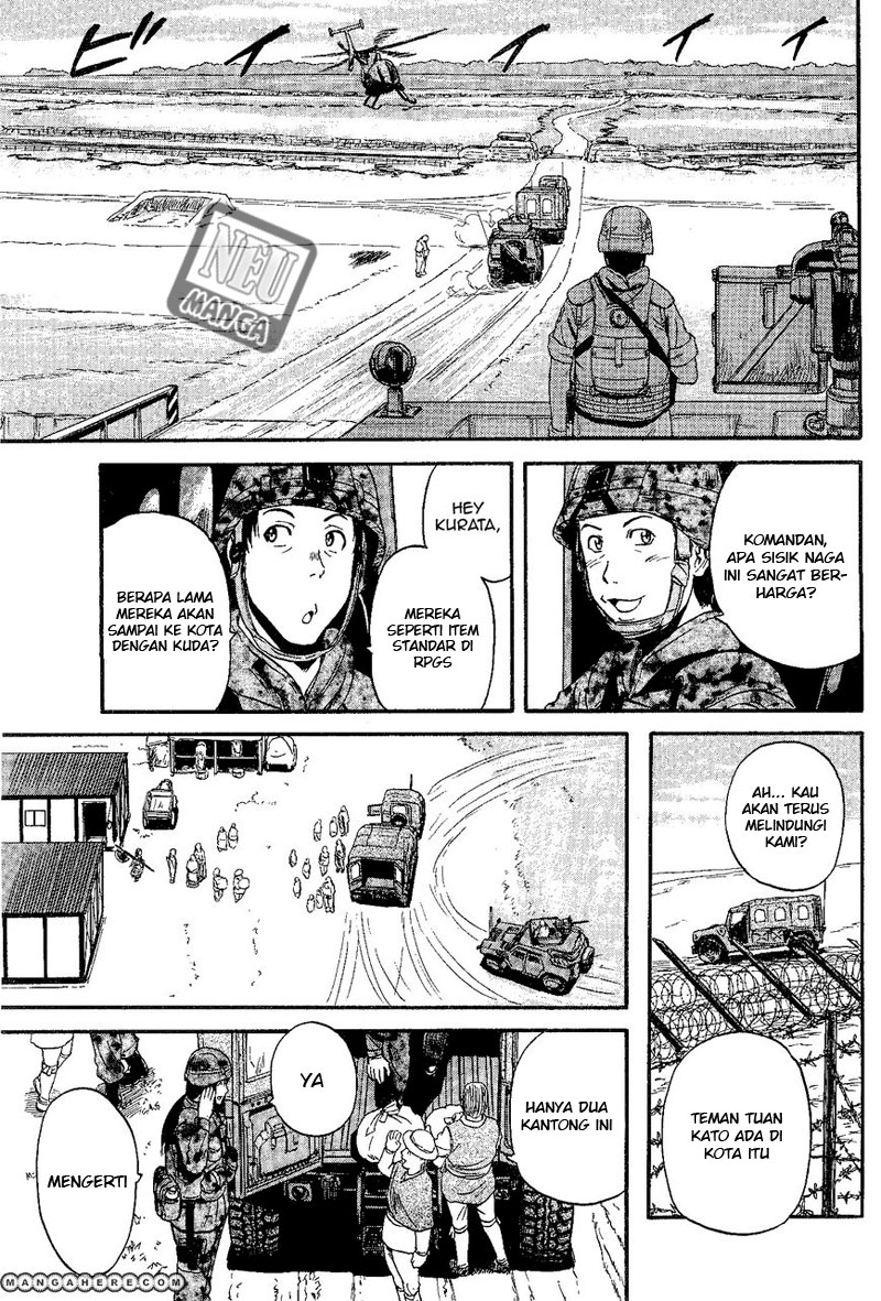 Gate – Jietai Kare no Chi nite Kaku Tatakeri Chapter 8 Gambar 8