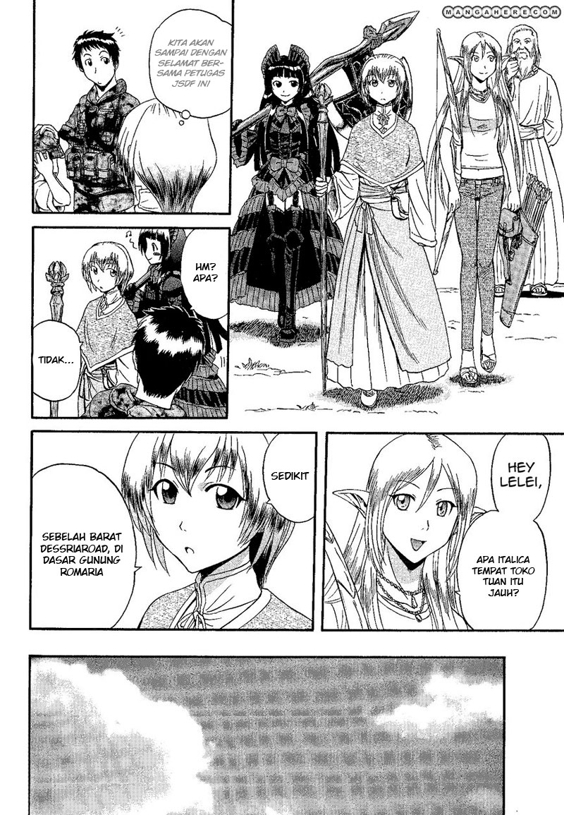 Gate – Jietai Kare no Chi nite Kaku Tatakeri Chapter 8 Gambar 9