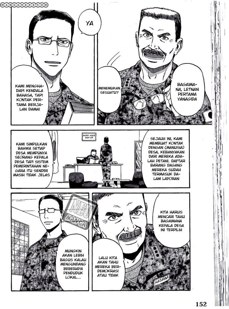 Gate – Jietai Kare no Chi nite Kaku Tatakeri Chapter 7 Gambar 10