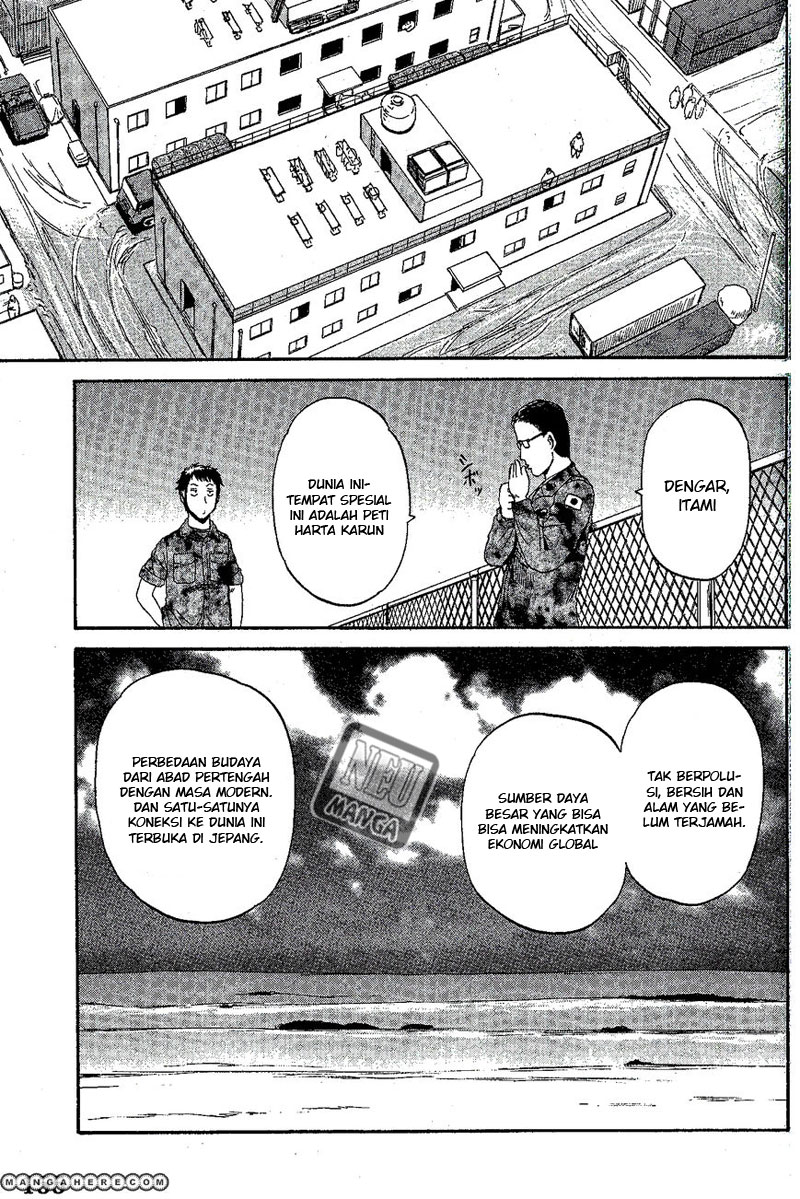 Gate – Jietai Kare no Chi nite Kaku Tatakeri Chapter 7 Gambar 13