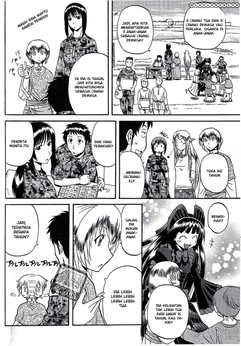 Gate – Jietai Kare no Chi nite Kaku Tatakeri Chapter 7 Gambar 20