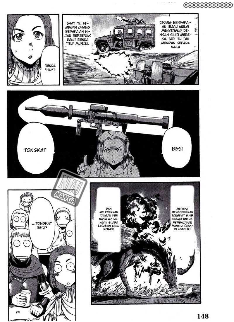 Gate – Jietai Kare no Chi nite Kaku Tatakeri Chapter 7 Gambar 6