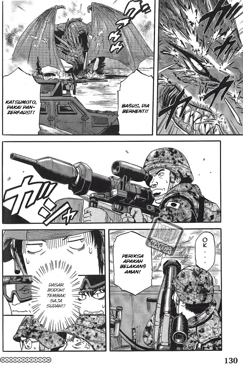 Gate – Jietai Kare no Chi nite Kaku Tatakeri Chapter 6 Gambar 13