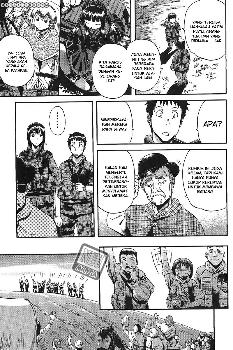 Gate – Jietai Kare no Chi nite Kaku Tatakeri Chapter 6 Gambar 22