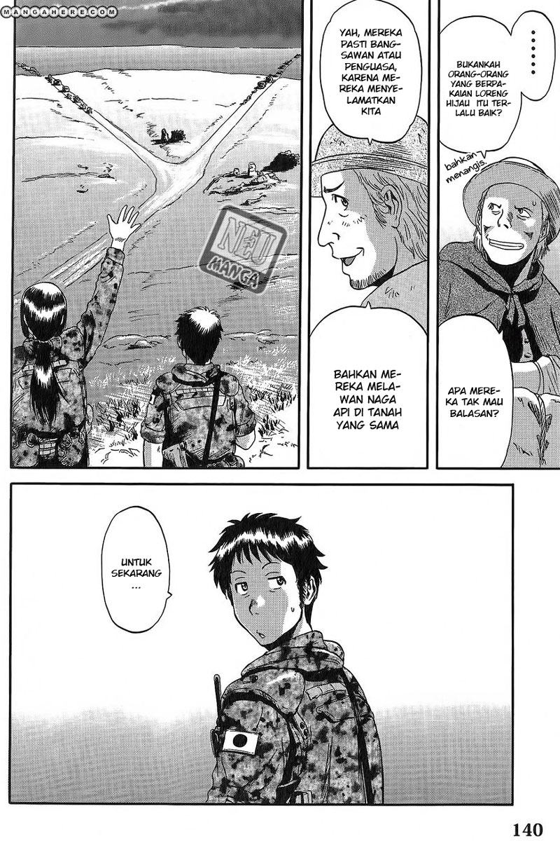 Gate – Jietai Kare no Chi nite Kaku Tatakeri Chapter 6 Gambar 23