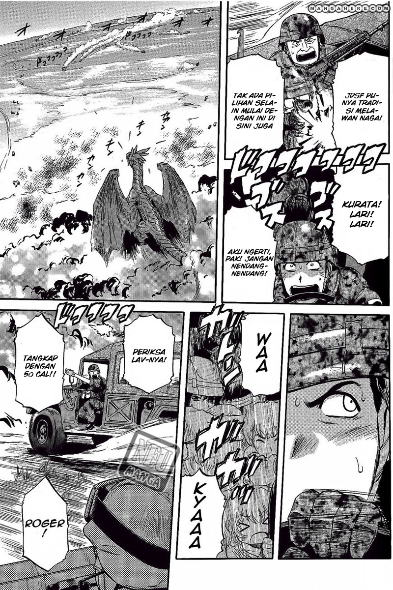 Gate – Jietai Kare no Chi nite Kaku Tatakeri Chapter 6 Gambar 8
