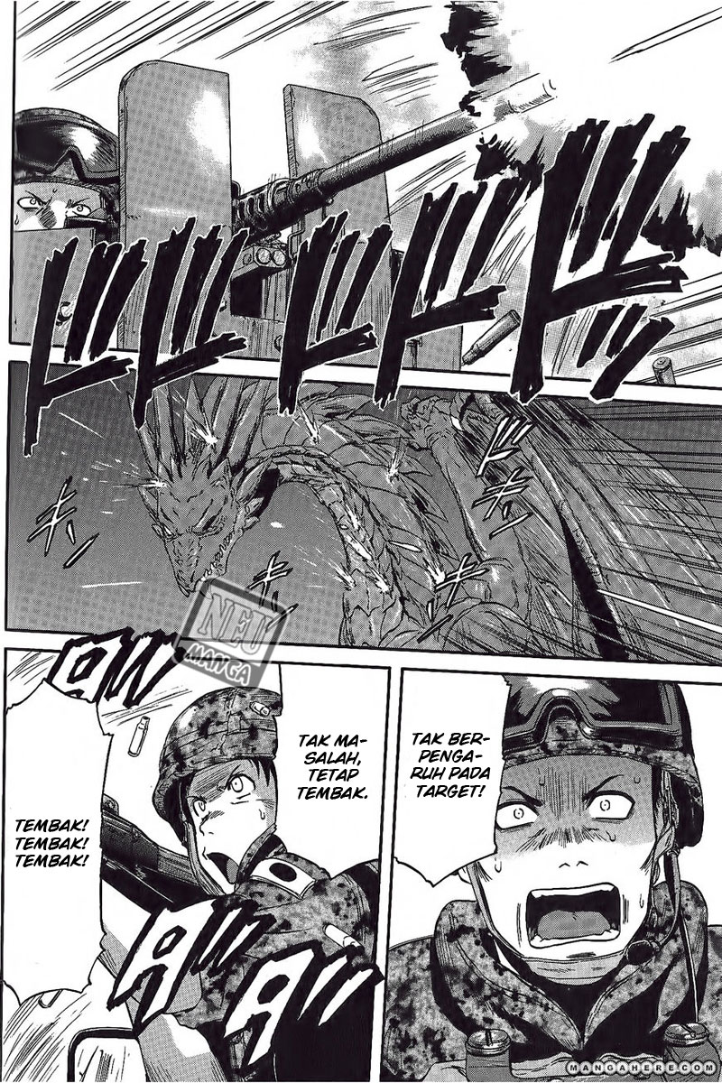 Gate – Jietai Kare no Chi nite Kaku Tatakeri Chapter 6 Gambar 9