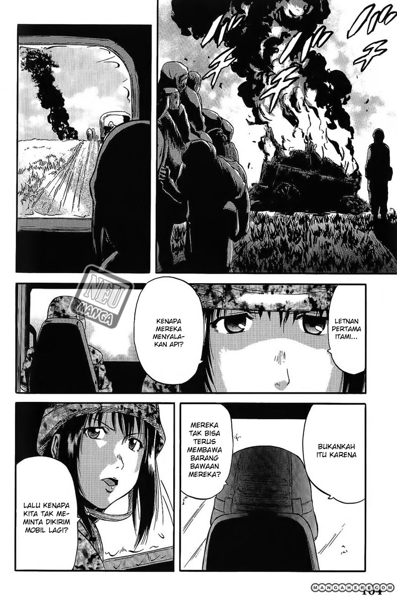 Gate – Jietai Kare no Chi nite Kaku Tatakeri Chapter 5 Gambar 10