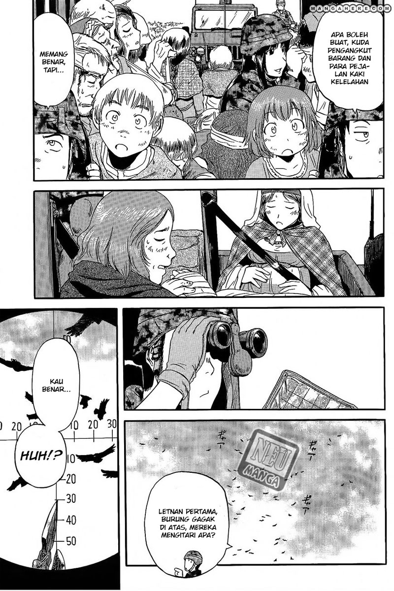 Gate – Jietai Kare no Chi nite Kaku Tatakeri Chapter 5 Gambar 13