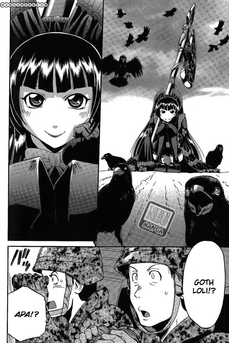 Gate – Jietai Kare no Chi nite Kaku Tatakeri Chapter 5 Gambar 14