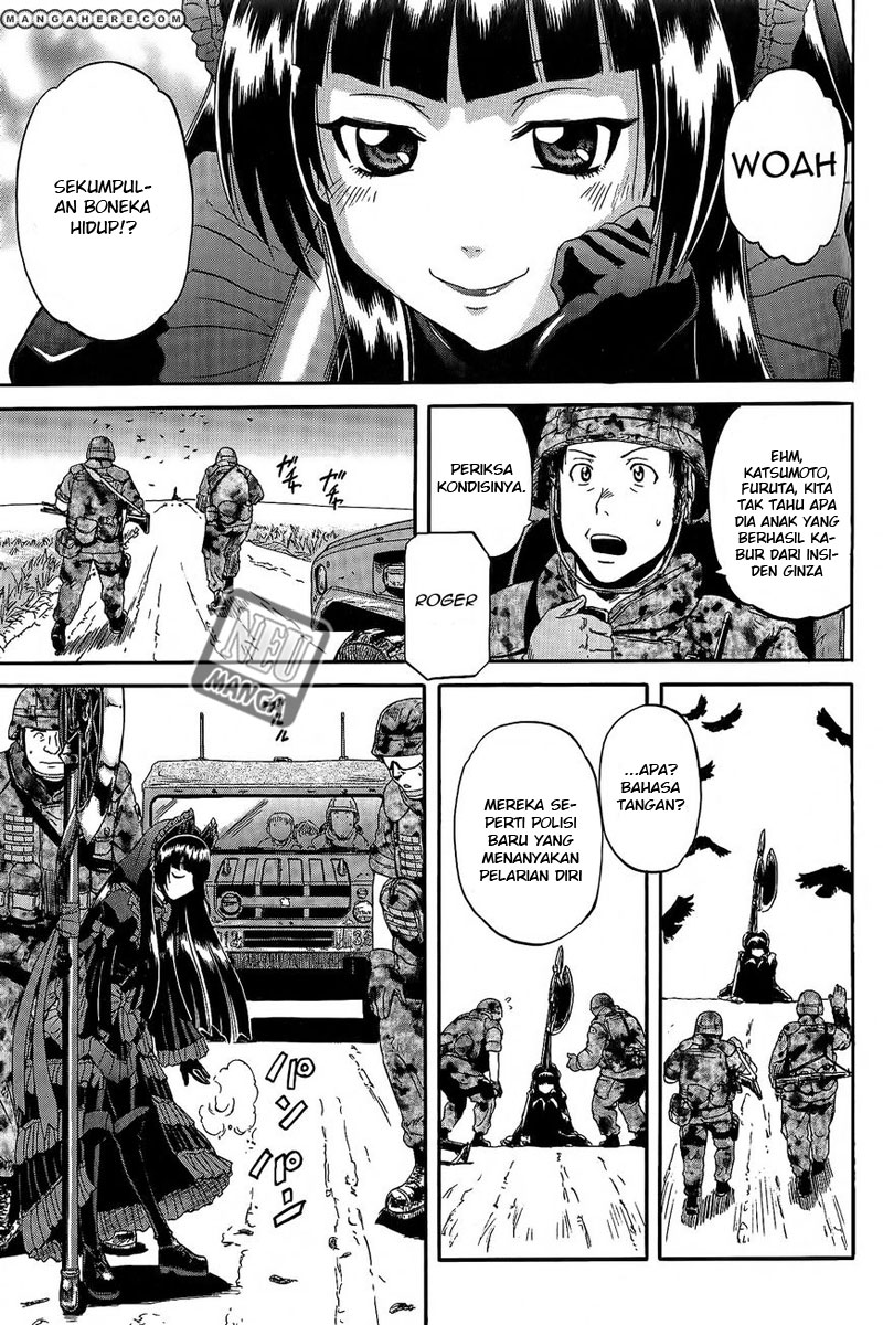 Gate – Jietai Kare no Chi nite Kaku Tatakeri Chapter 5 Gambar 15