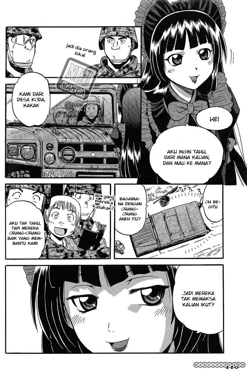 Gate – Jietai Kare no Chi nite Kaku Tatakeri Chapter 5 Gambar 16