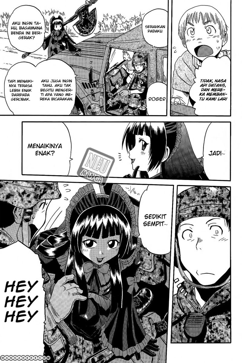 Gate – Jietai Kare no Chi nite Kaku Tatakeri Chapter 5 Gambar 17