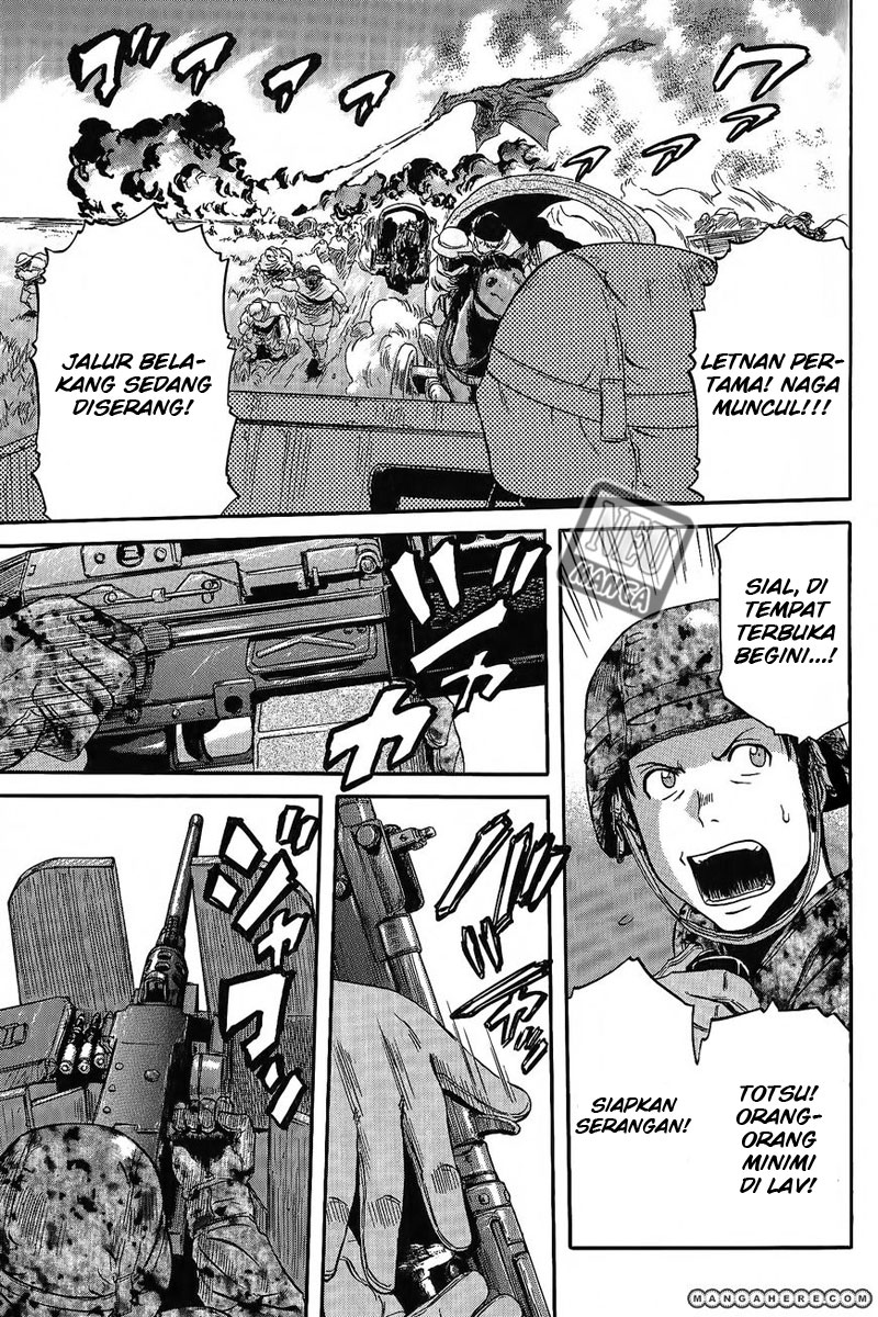 Gate – Jietai Kare no Chi nite Kaku Tatakeri Chapter 5 Gambar 23
