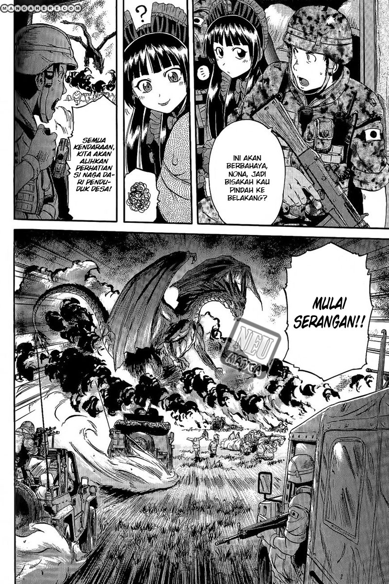 Gate – Jietai Kare no Chi nite Kaku Tatakeri Chapter 5 Gambar 24