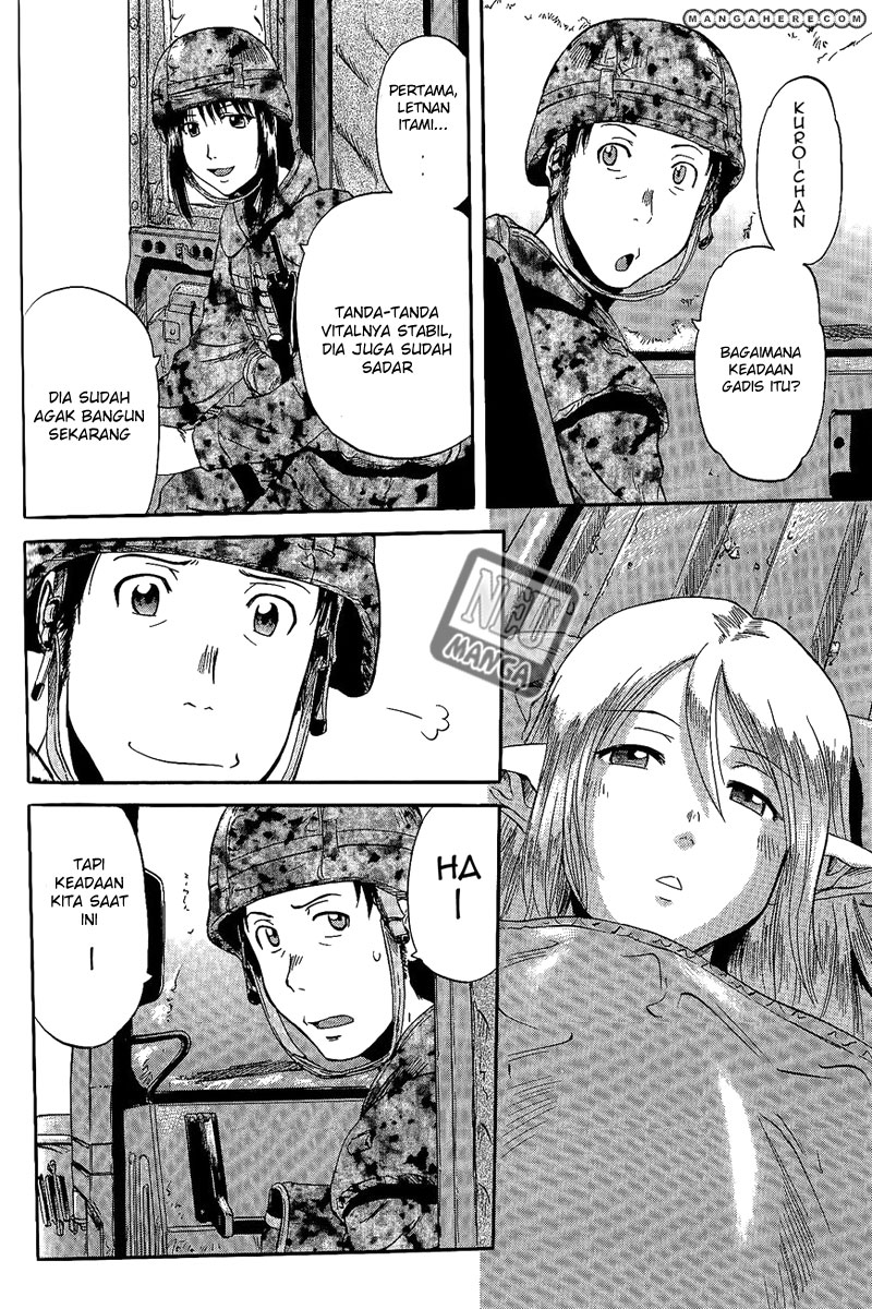 Gate – Jietai Kare no Chi nite Kaku Tatakeri Chapter 5 Gambar 4