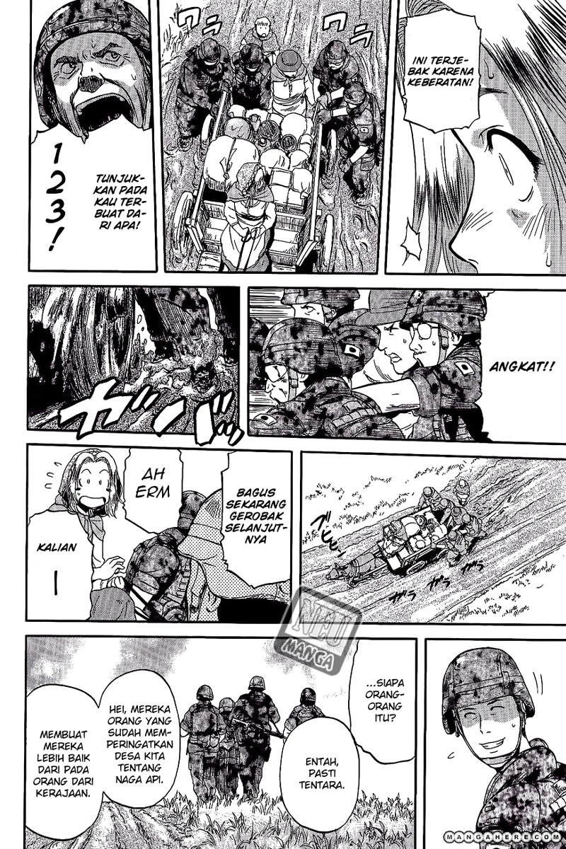 Gate – Jietai Kare no Chi nite Kaku Tatakeri Chapter 5 Gambar 8