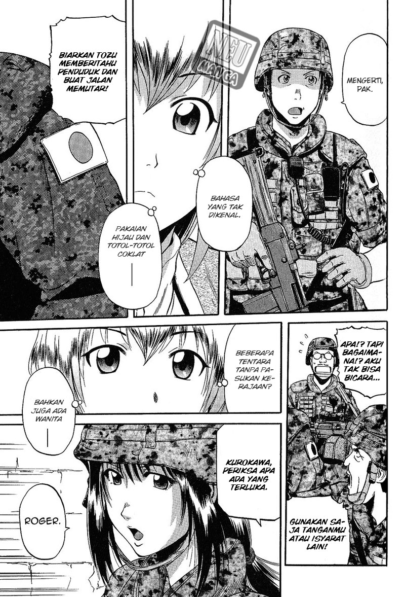 Gate – Jietai Kare no Chi nite Kaku Tatakeri Chapter 4 Gambar 8
