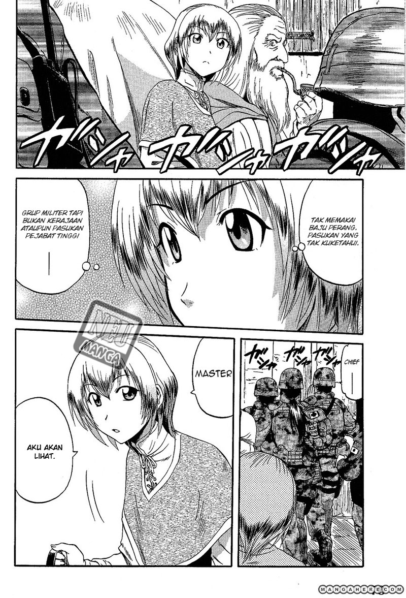 Gate – Jietai Kare no Chi nite Kaku Tatakeri Chapter 4 Gambar 9