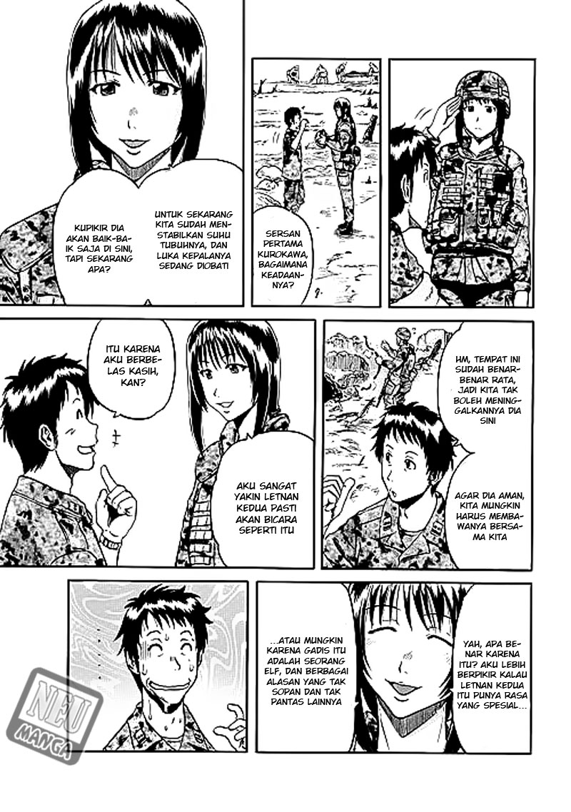 Gate – Jietai Kare no Chi nite Kaku Tatakeri Chapter 3 Gambar 18