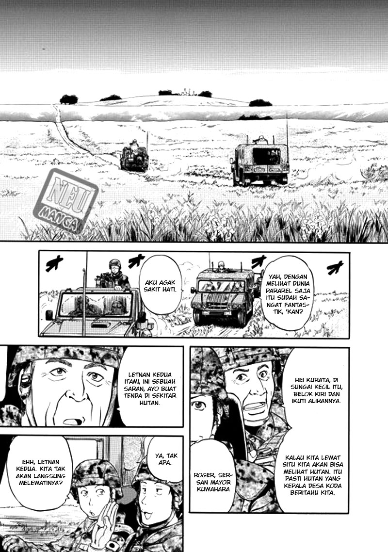 Gate – Jietai Kare no Chi nite Kaku Tatakeri Chapter 2 Gambar 12