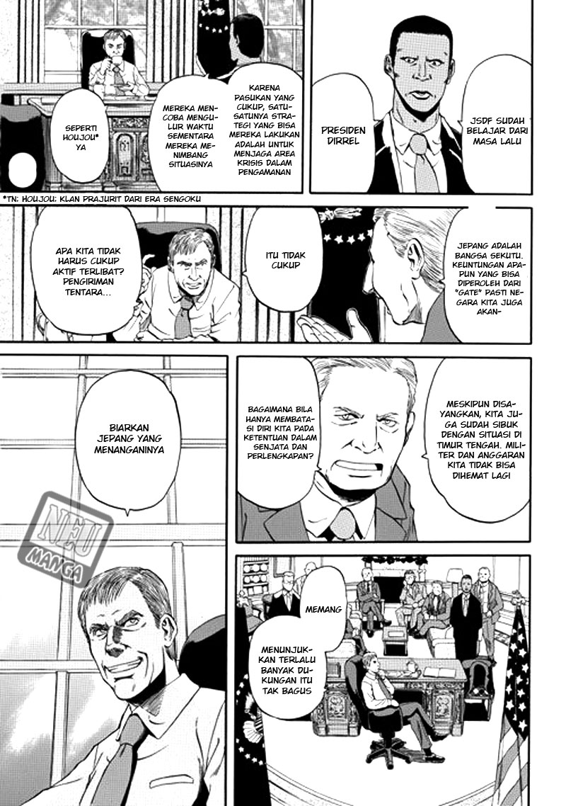 Gate – Jietai Kare no Chi nite Kaku Tatakeri Chapter 2 Gambar 4