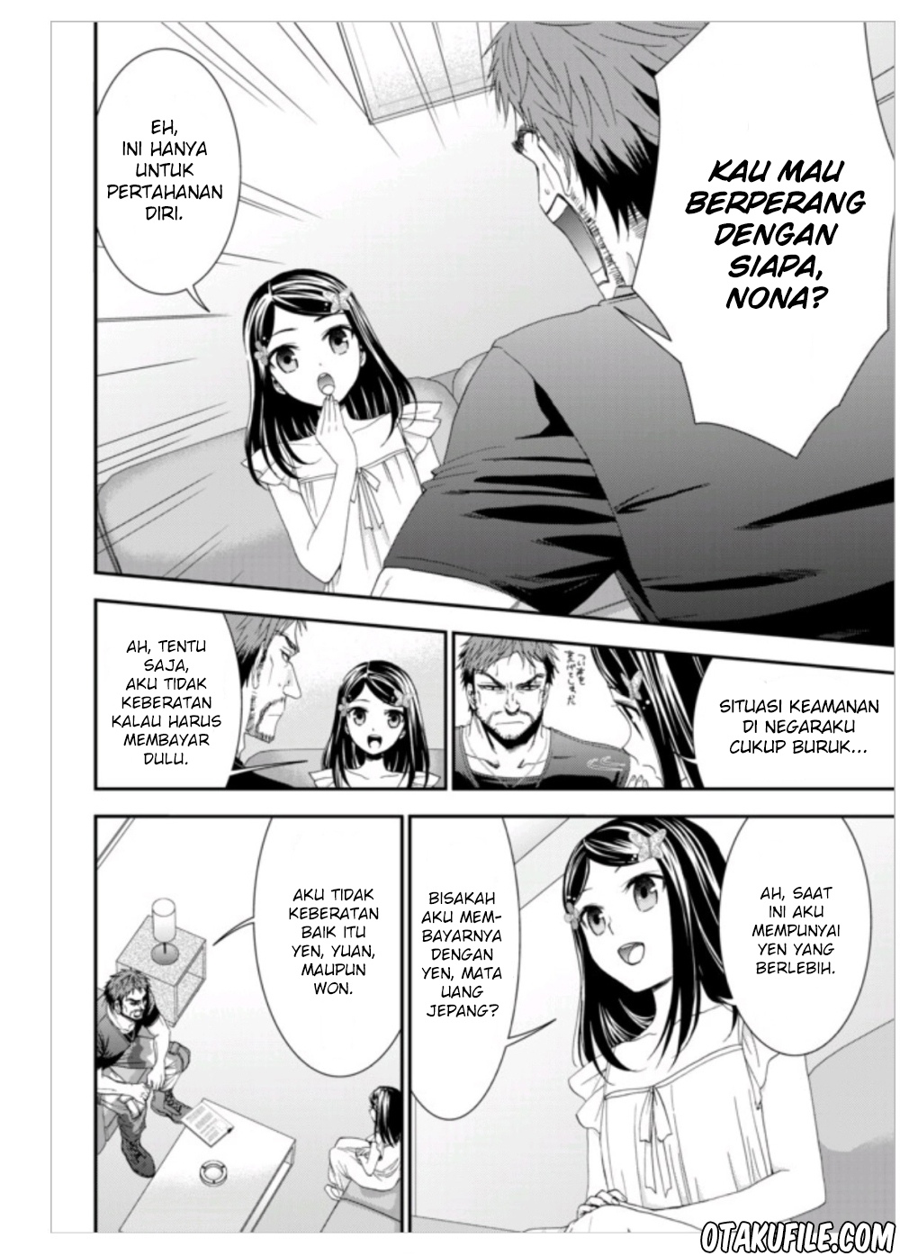 Rougo ni Sonaete Isekai de 8-manmai no Kinka wo Tamemasu Chapter 05 Gambar 3