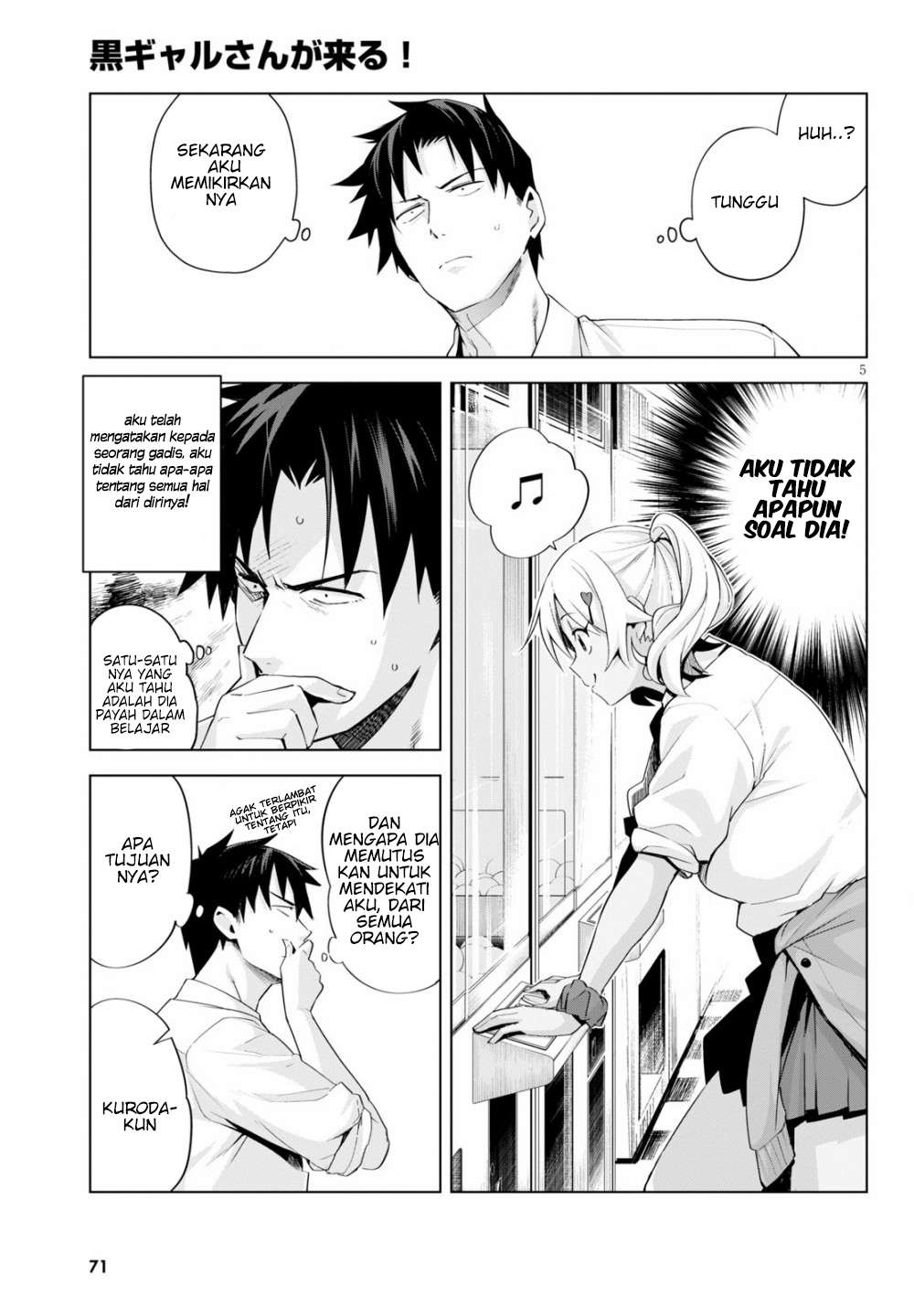 Kuro Gyaru-san ga Kuru! Chapter 05 Gambar 7