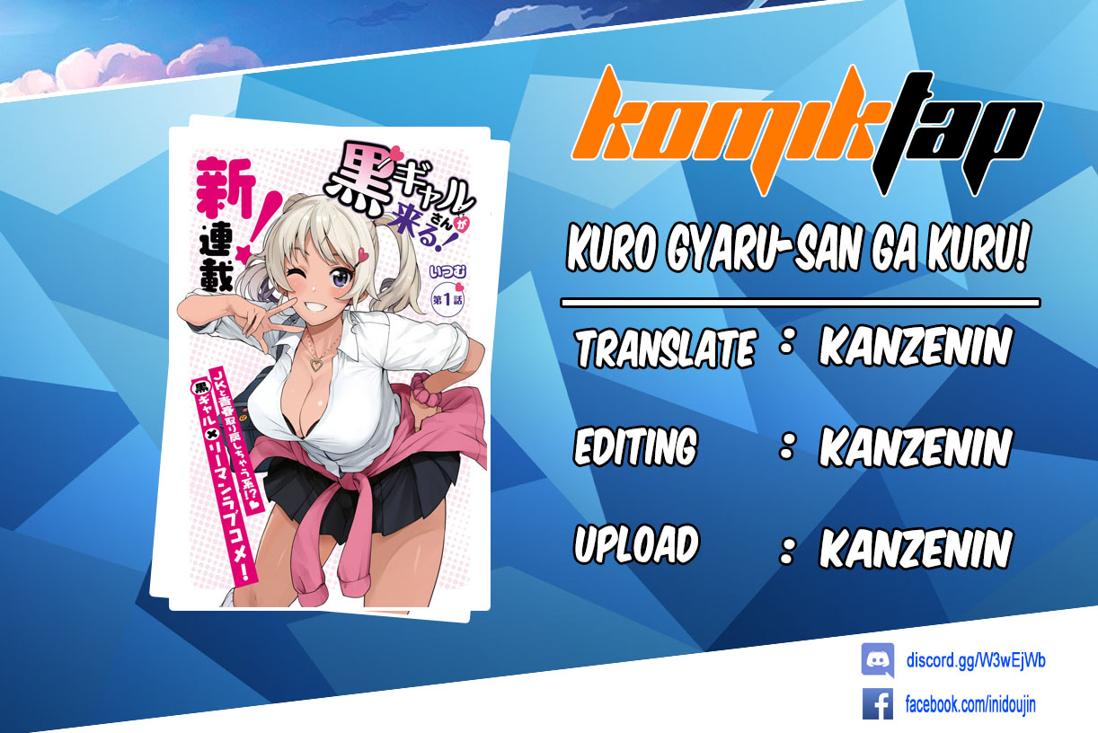 Baca Komik Kuro Gyaru-san ga Kuru! Chapter 03 Gambar 1