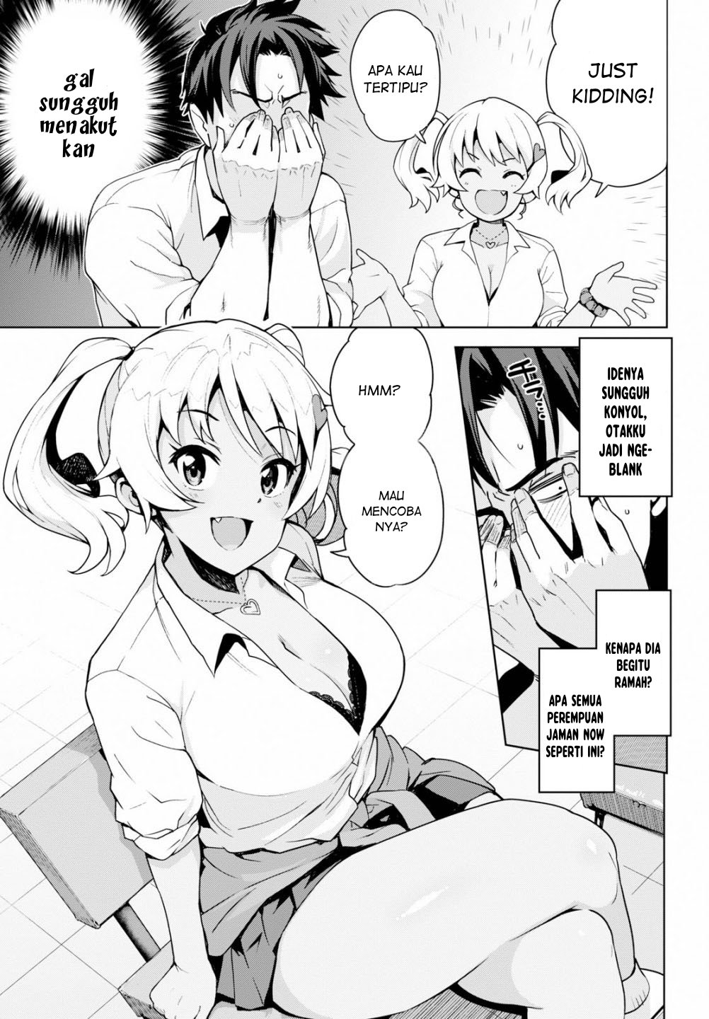 Kuro Gyaru-san ga Kuru! Chapter 01 Gambar 10