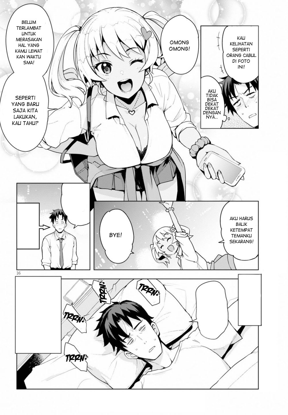 Kuro Gyaru-san ga Kuru! Chapter 01 Gambar 17