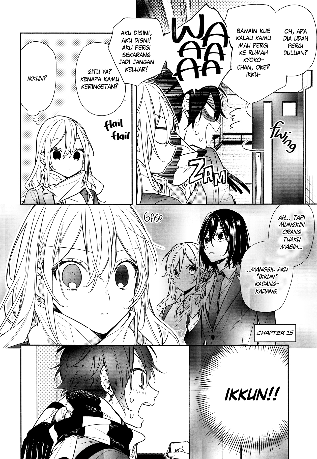 Horimiya Chapter 108 Gambar 3