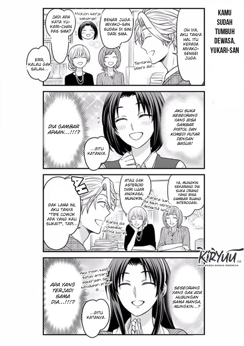 Gekkan Shoujo Nozaki-kun Chapter 85 Gambar 8