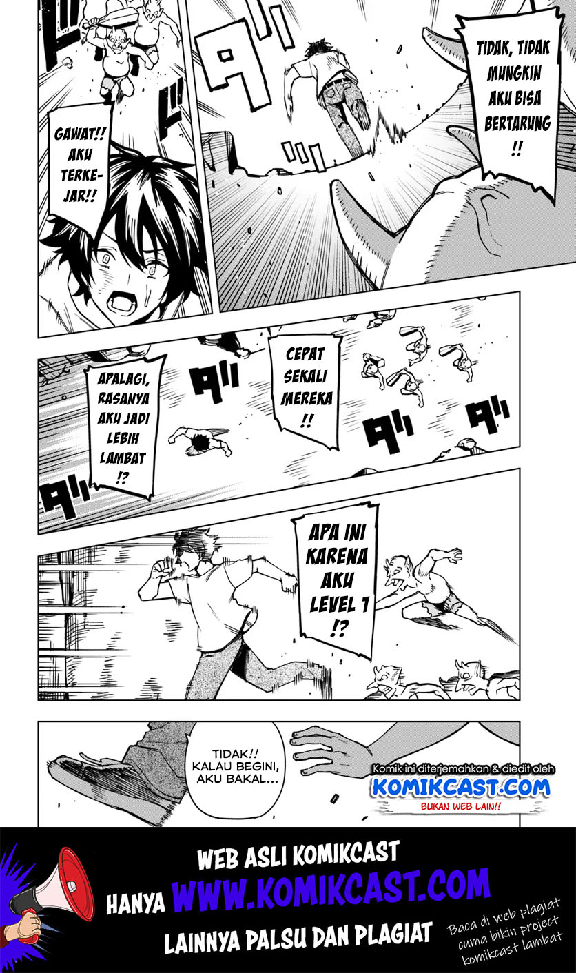 Genkai Level 1 kara no Nariagari Chapter 01 Gambar 17