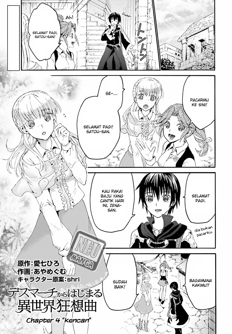 Death March kara Hajimaru Isekai Kyousoukyoku Chapter 04 Gambar 18