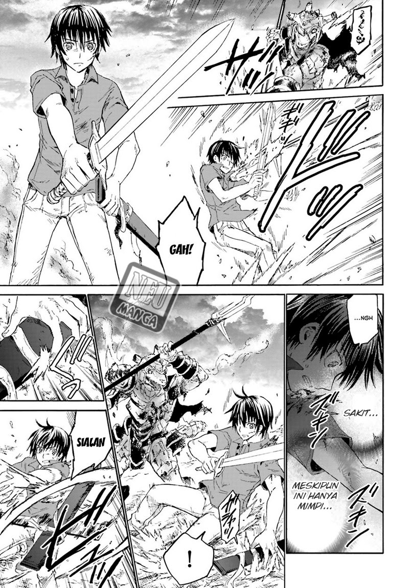 Death March kara Hajimaru Isekai Kyousoukyoku Chapter 01 Gambar 17