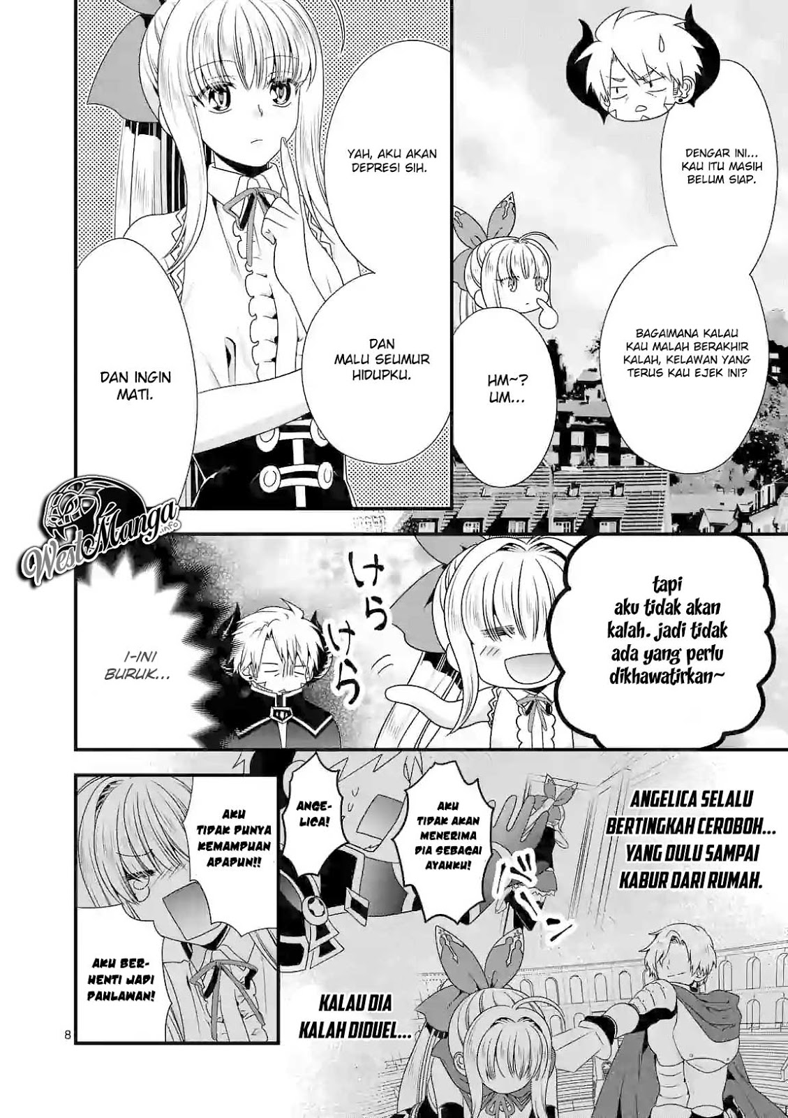 Maou desu Onna Yuusha no Hahaoya to Saikon Shita no de Onna Yuusha ga Giri no Musume ni Narimashita Chapter 27 Gambar 10