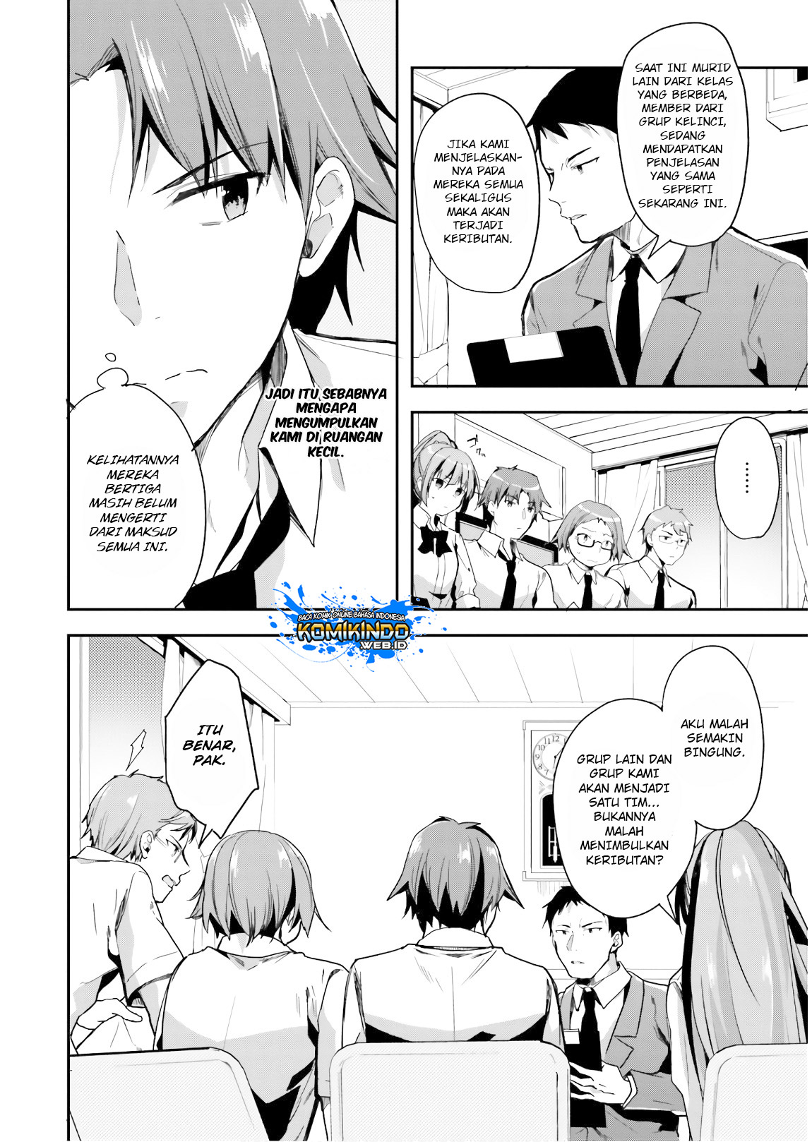 Youkoso Jitsuryoku Shijou Shugi no Kyoushitsu e Chapter 29 Gambar 14