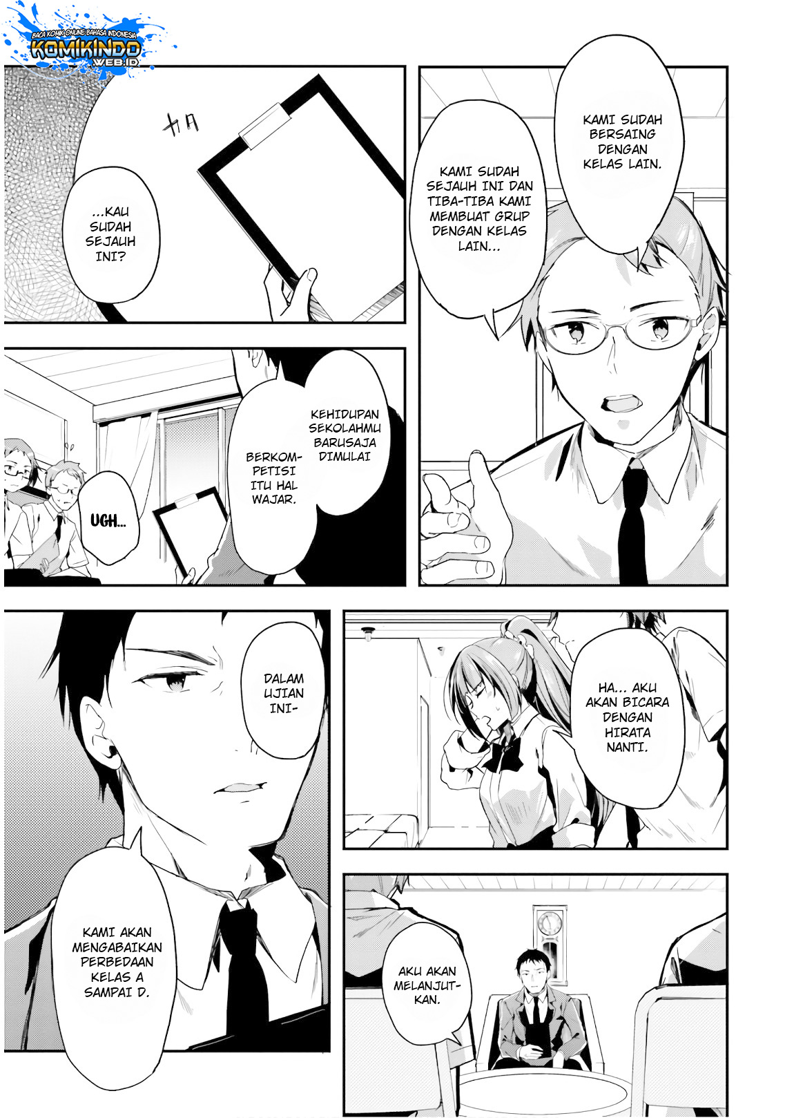 Youkoso Jitsuryoku Shijou Shugi no Kyoushitsu e Chapter 29 Gambar 15