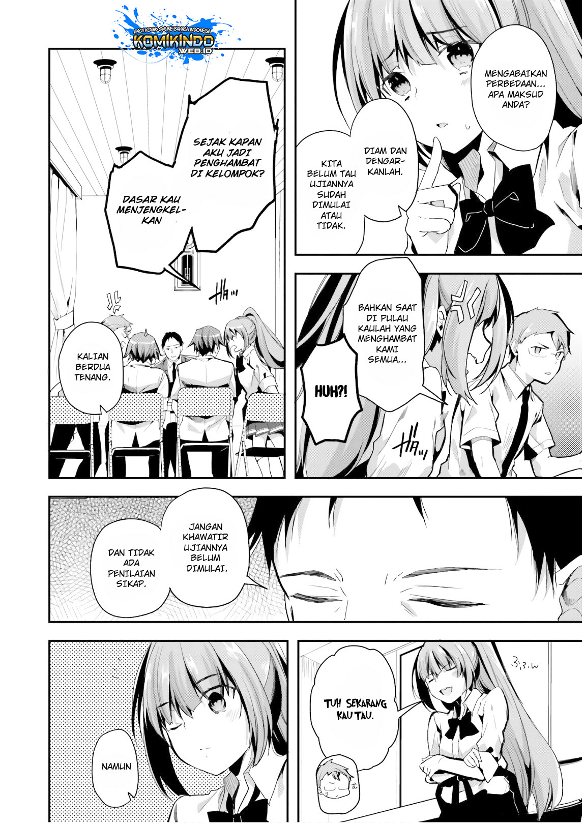 Youkoso Jitsuryoku Shijou Shugi no Kyoushitsu e Chapter 29 Gambar 16