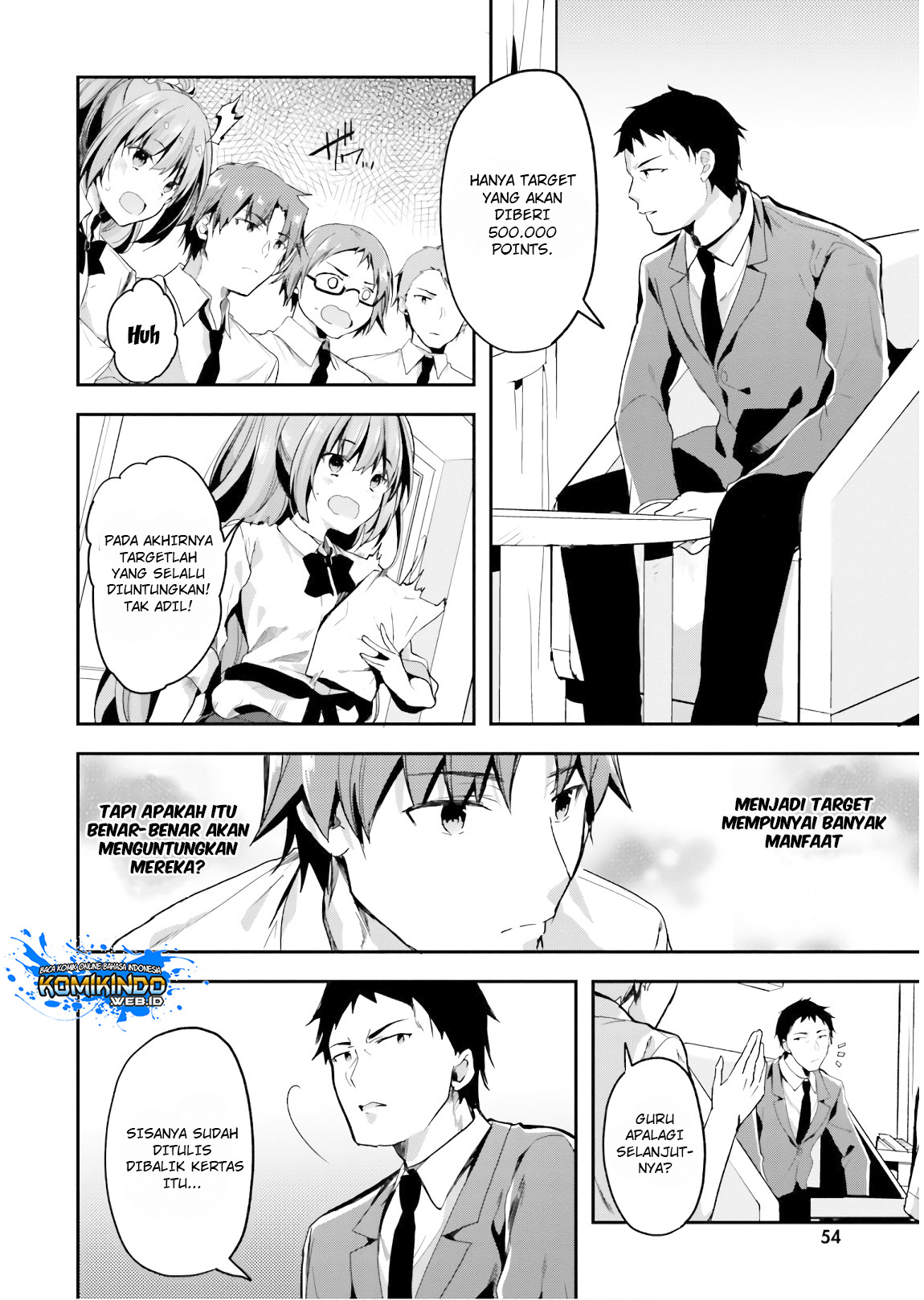 Youkoso Jitsuryoku Shijou Shugi no Kyoushitsu e Chapter 29 Gambar 24