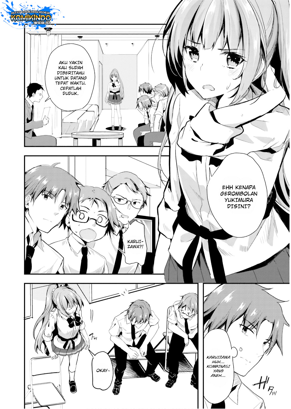 Youkoso Jitsuryoku Shijou Shugi no Kyoushitsu e Chapter 29 Gambar 8