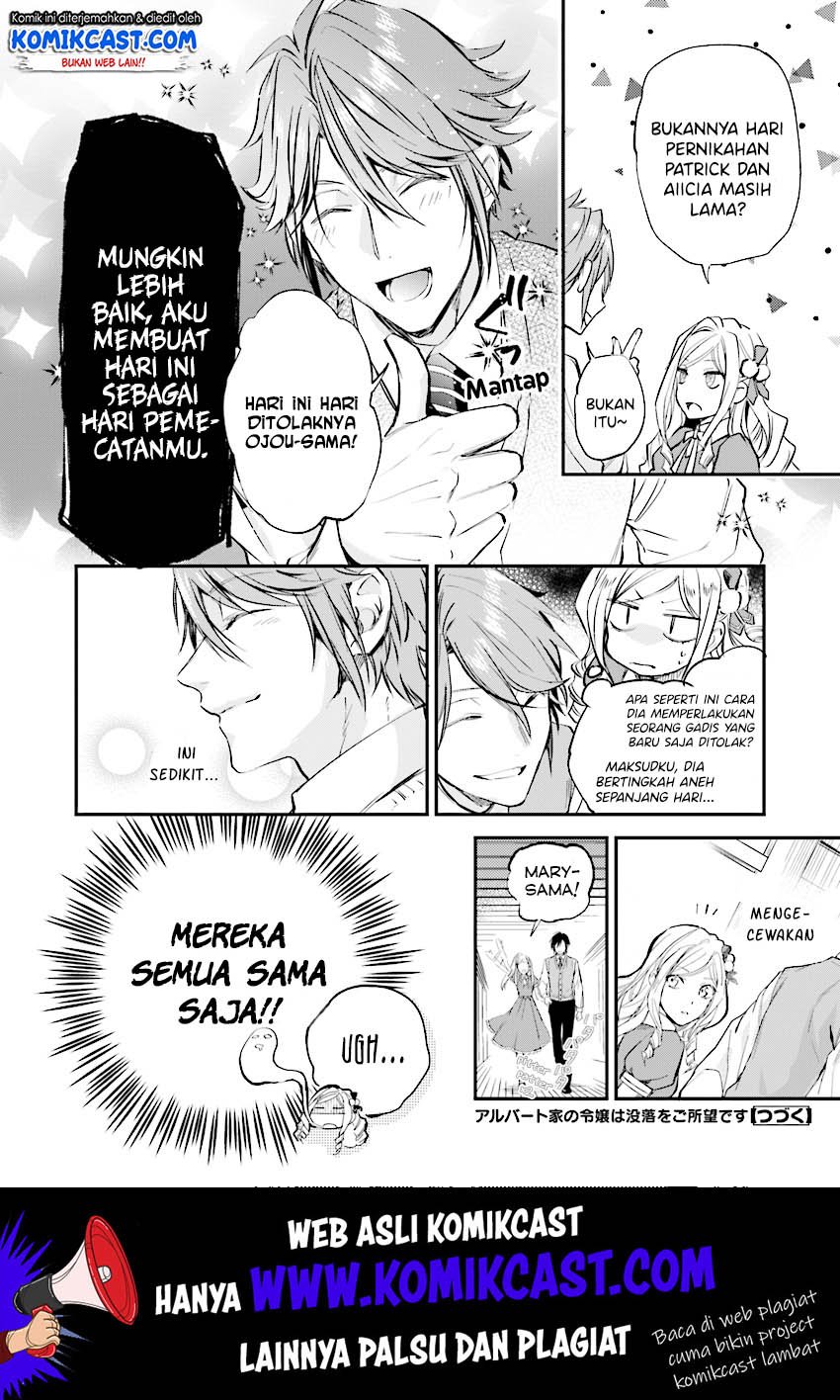 Albert Ke no Reijou wa Botsuraku wo go Shomou desu Chapter 05 Gambar 29