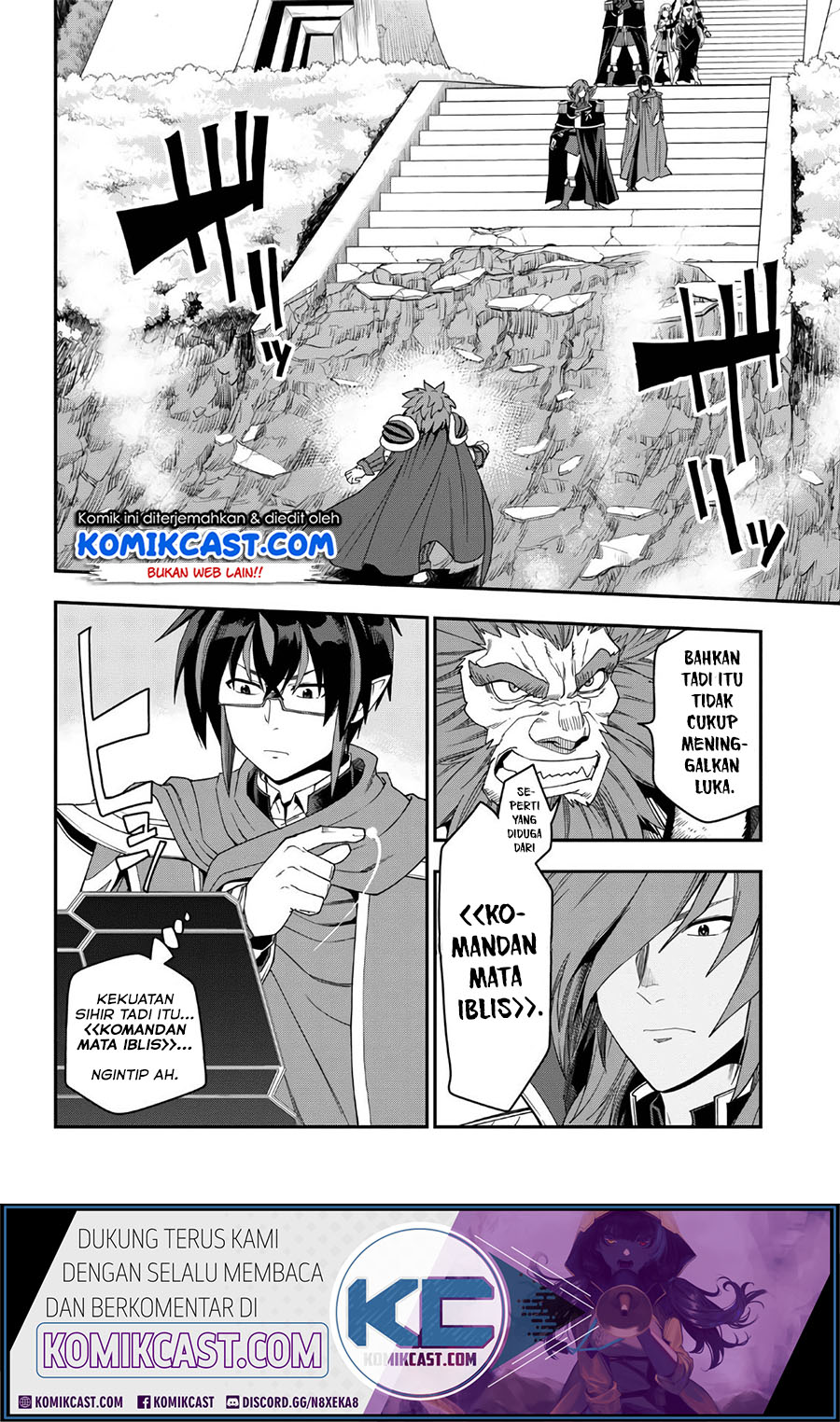 Konjiki no Moji Tsukai: Yuusha Yonin ni Makikomareta Unique Cheat Chapter 64 Gambar 18