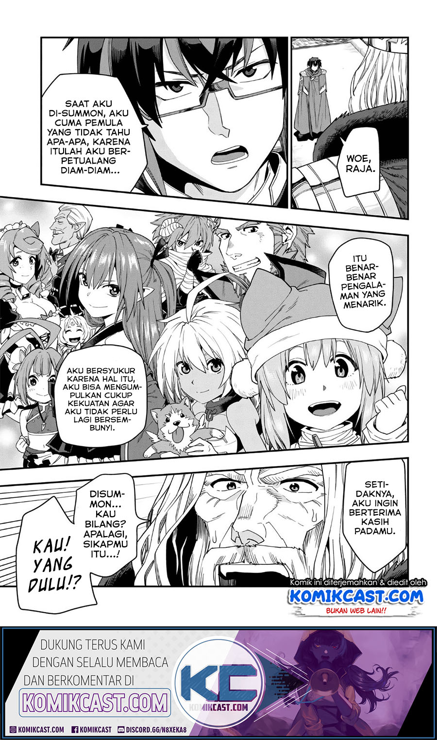 Konjiki no Moji Tsukai: Yuusha Yonin ni Makikomareta Unique Cheat Chapter 64 Gambar 27