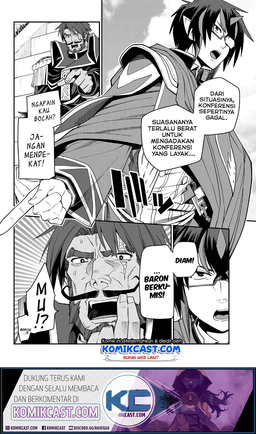 Konjiki no Moji Tsukai: Yuusha Yonin ni Makikomareta Unique Cheat Chapter 64 Gambar 7